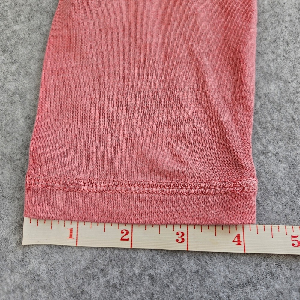 JOHNNIE-O | Mens Med Pink Long Sleeve Cotton Modal Pocket T-Shirt Surfer Logo - Picture 12 of 15